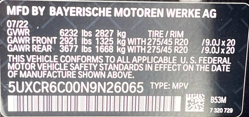 Used 2022 BMW X5 xDrive40i w/ Premium Package AWD/4WD image 41