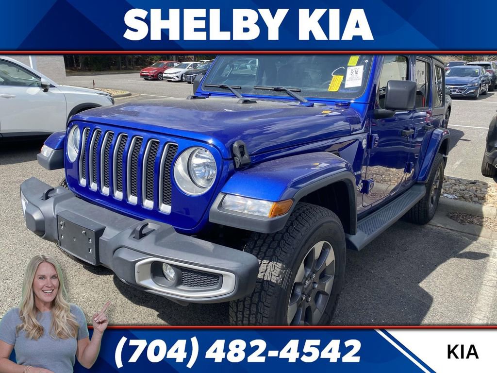 Used 2018 Jeep Wrangler Unlimited Sahara image 1