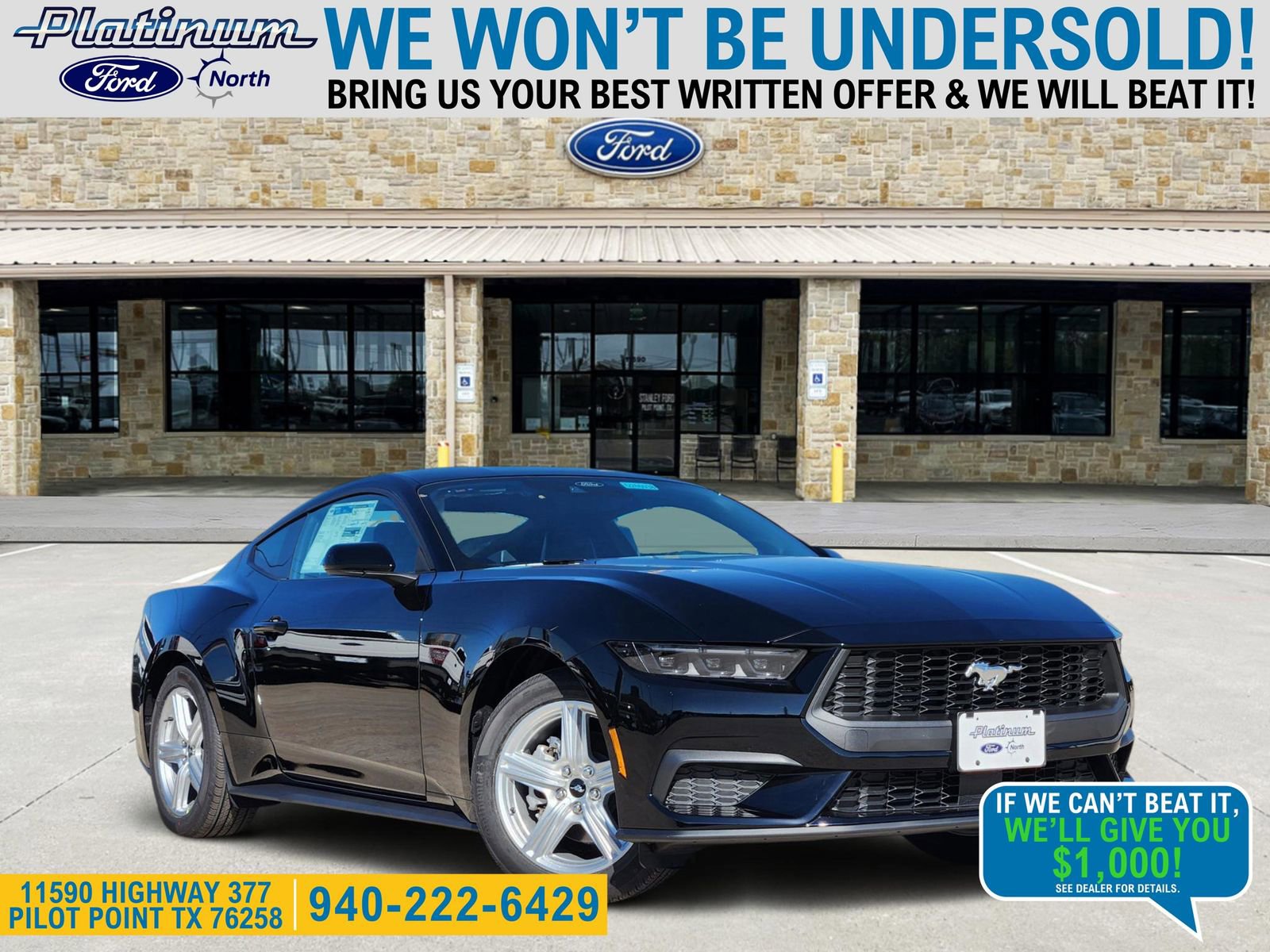 New 2026 Ford Mustang Coupe image 1