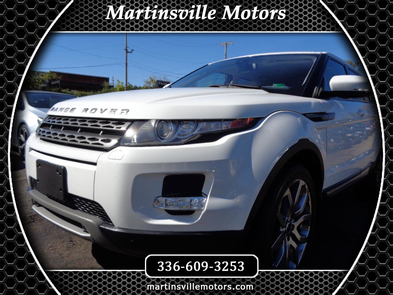 Used 2012 Land Rover Range Rover Evoque Pure Premium
