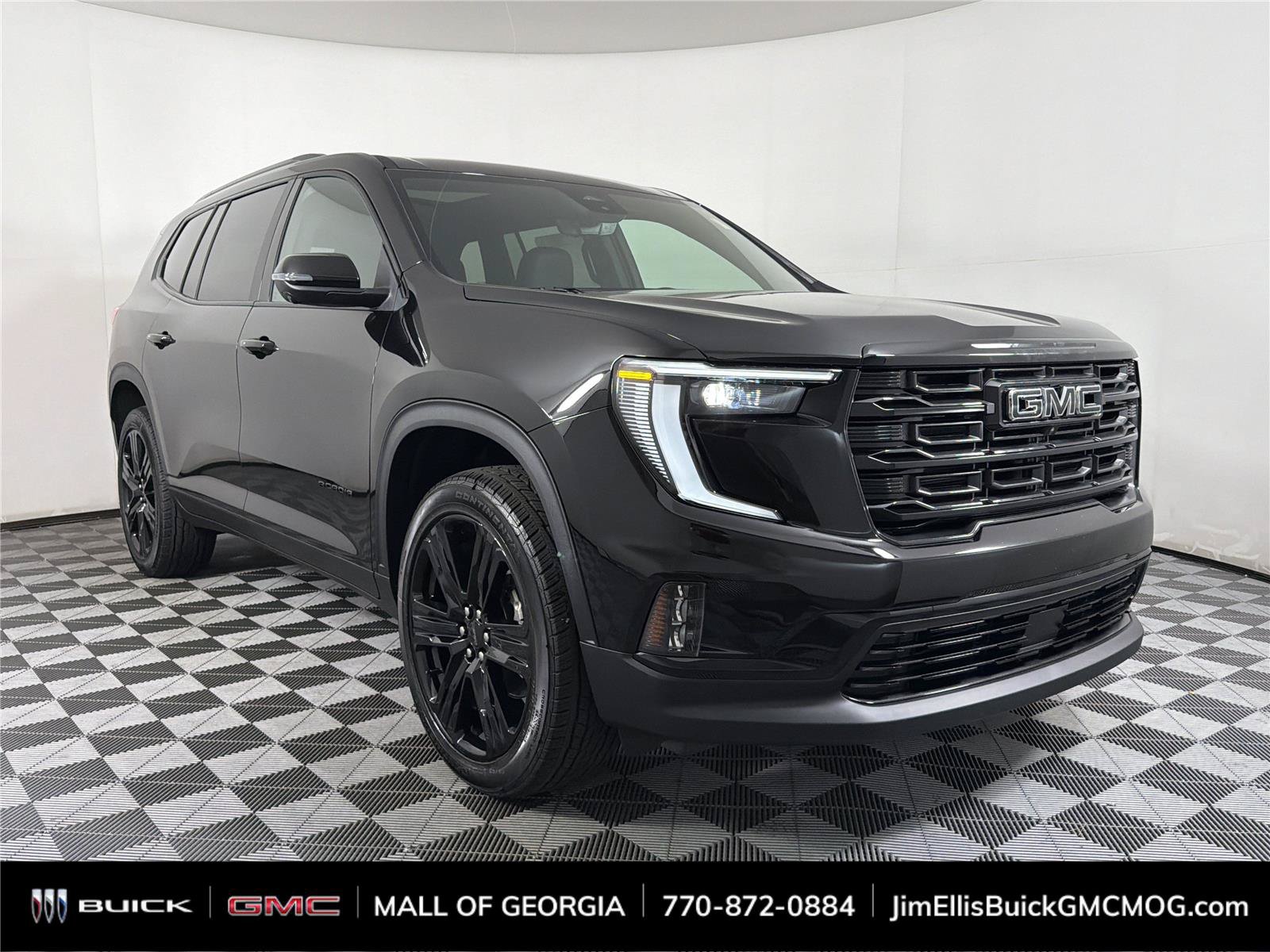 New 2026 GMC Acadia Elevation w/ Black Edition