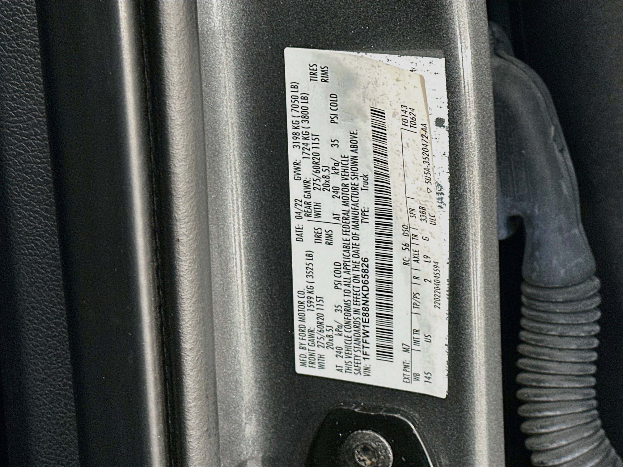 Used 2022 Ford F150 XLT w/ Equipment Group 302A High AWD/4WD image 12