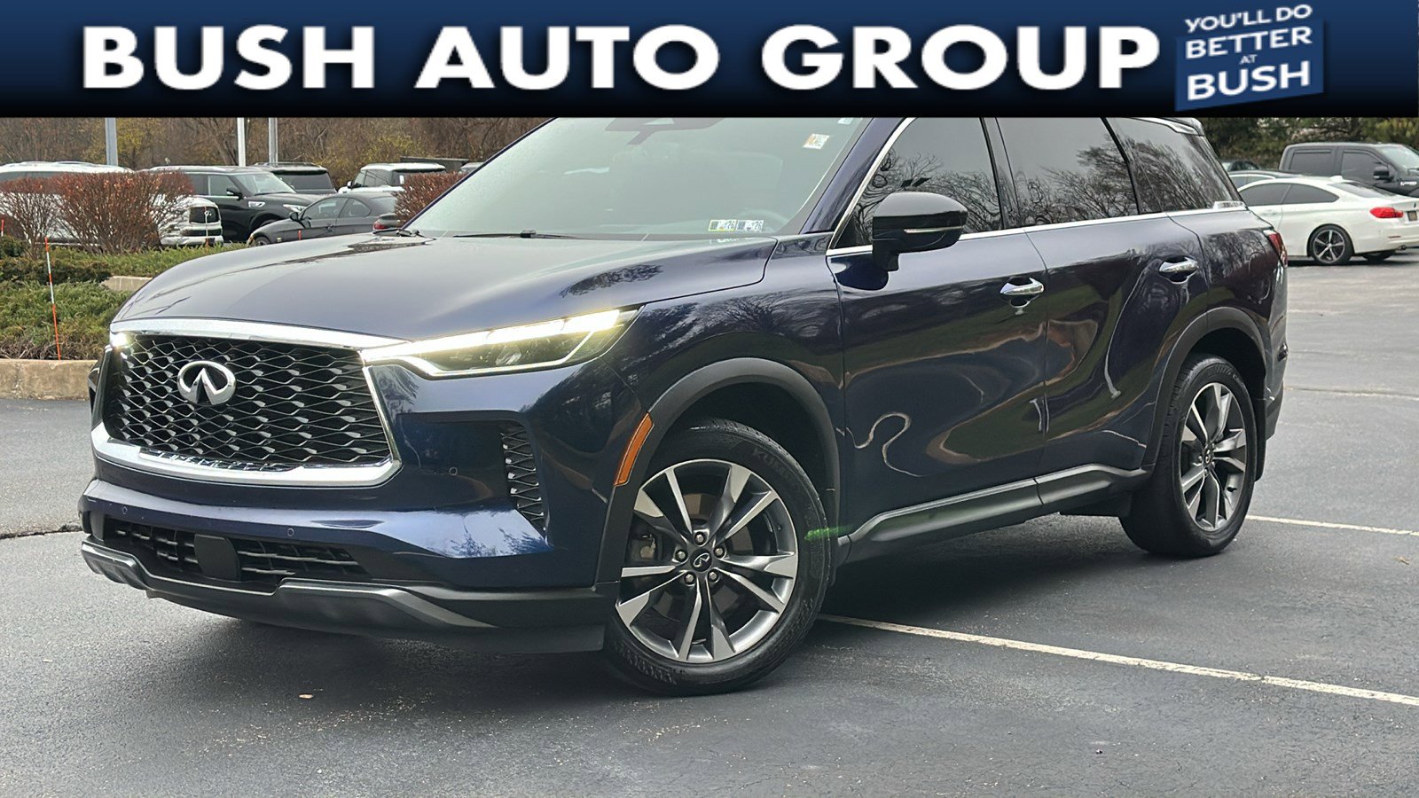 Certified 2022 INFINITI QX60 Luxe w/ Cargo Package