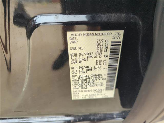 Used 2023 Nissan Frontier Pro-X w/ Technology Package image 20