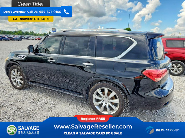 Used 2012 INFINITI QX56 4WD w/ Theater Pkg image 3