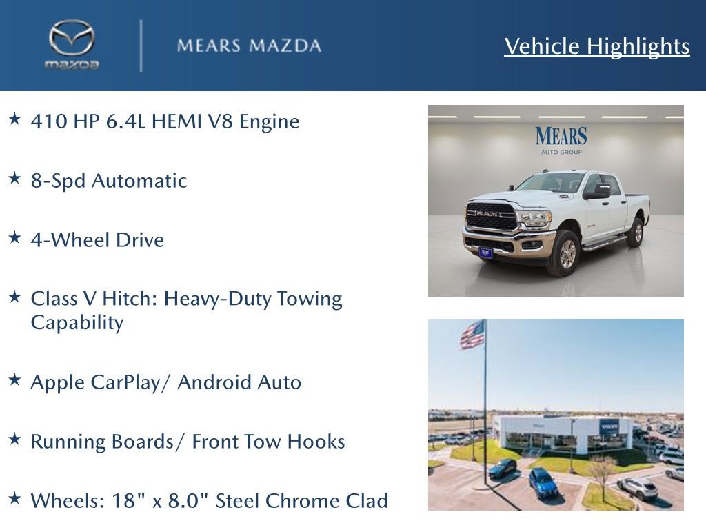 Used 2024 RAM 2500 Big Horn image 2