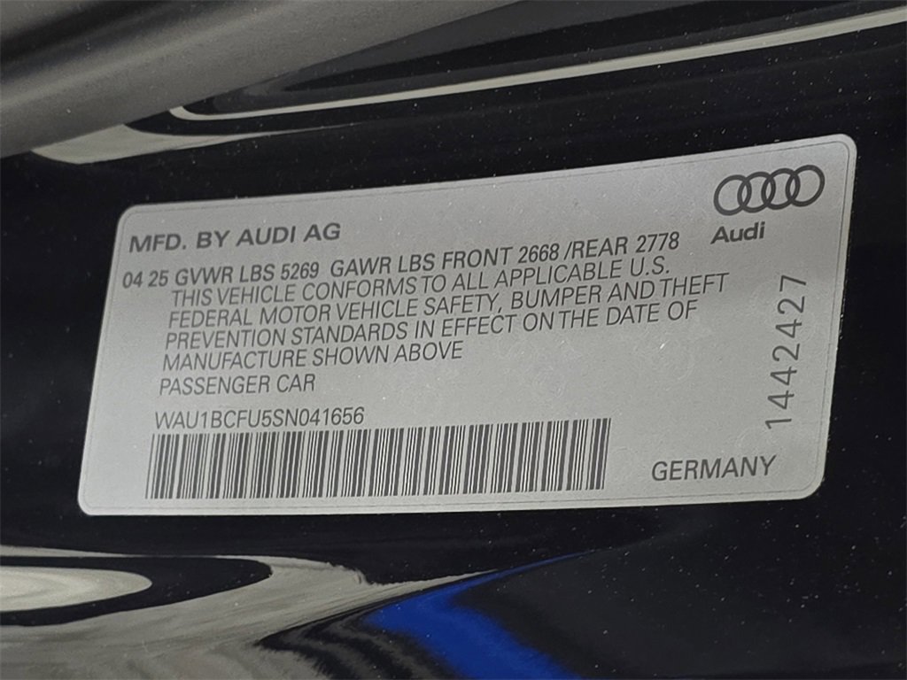 New 2025 Audi A5 2.0T Premium image 36