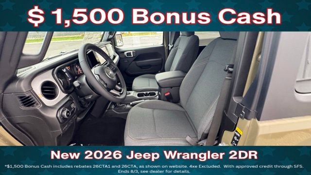 New 2026 Jeep Wrangler Sport AWD/4WD image 11