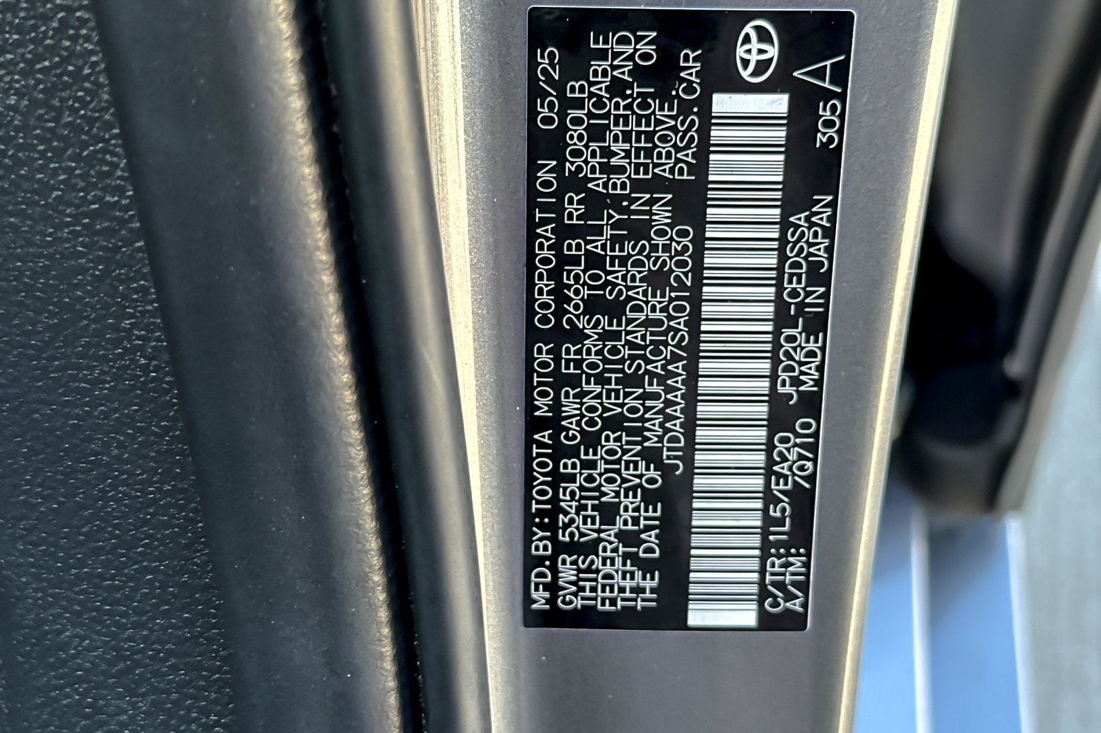 Used 2025 Toyota Mirai XLE RWD image 26