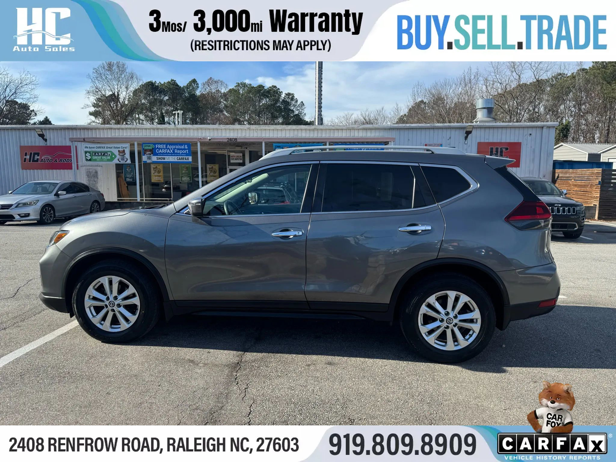 Used 2018 Nissan Rogue S w/ S Value Package image 2