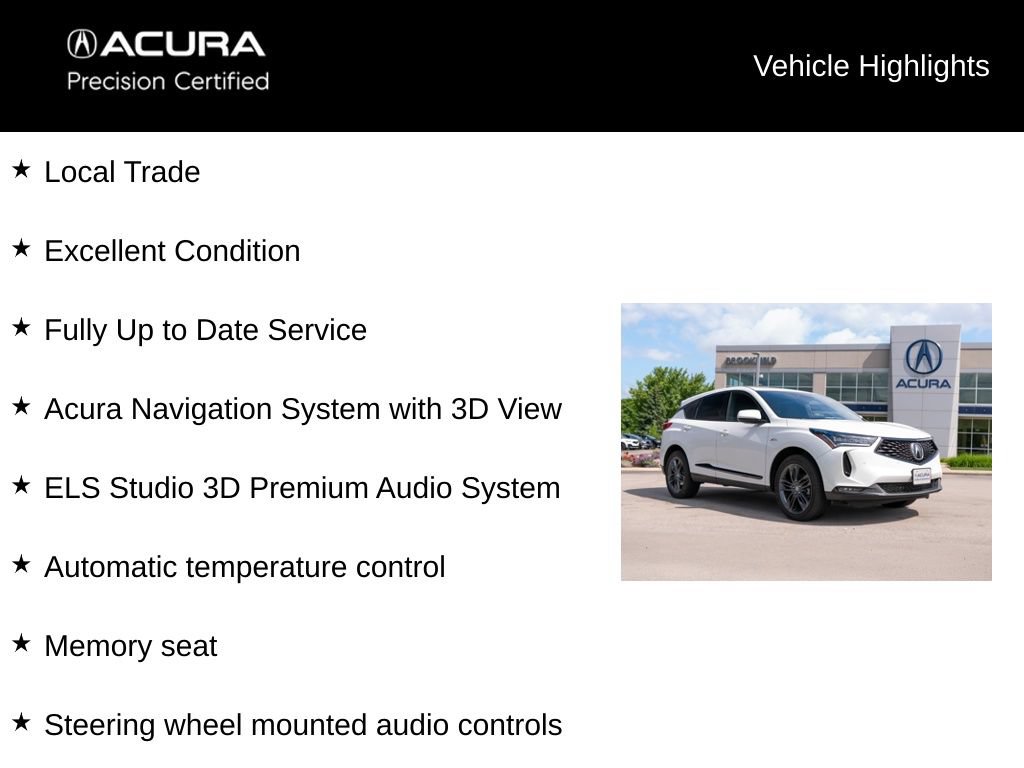 Certified 2024 Acura RDX A-Spec AWD/4WD image 5