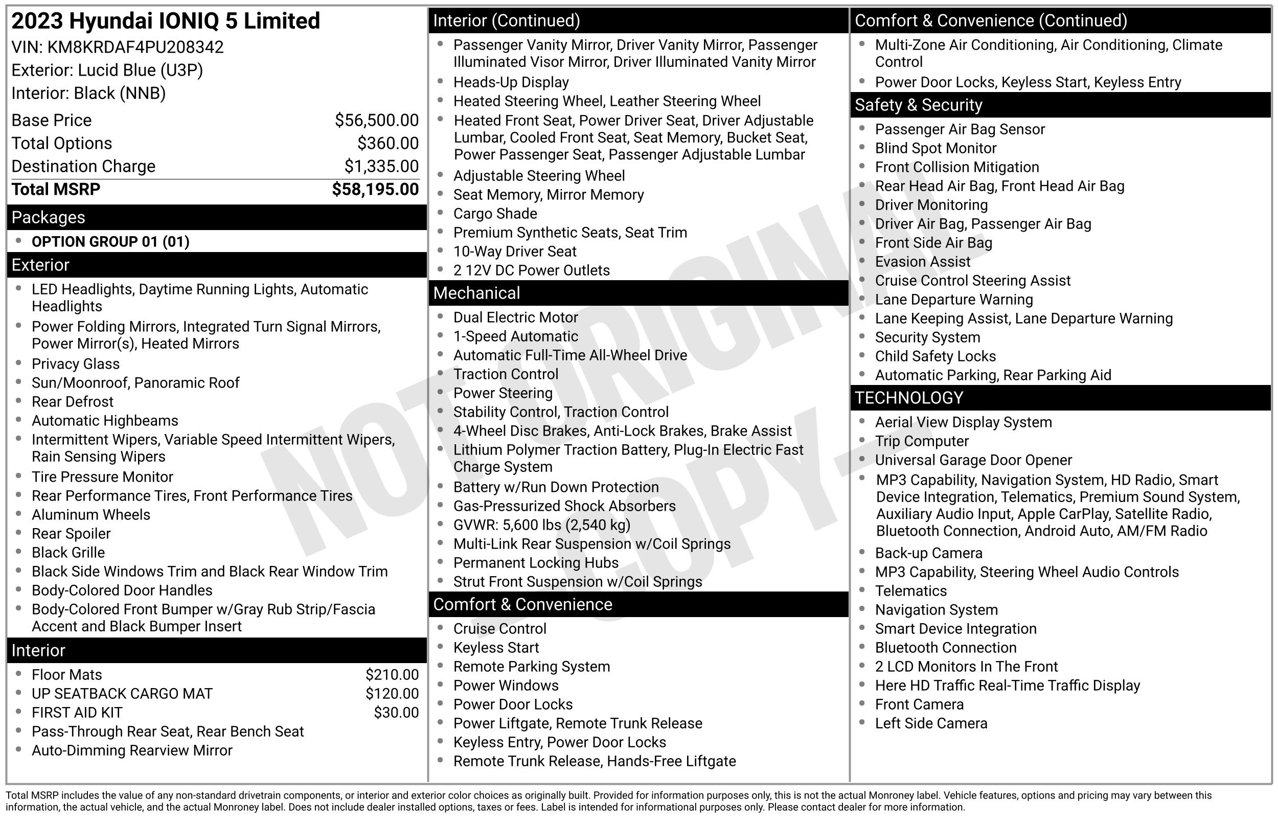 Used 2023 Hyundai Ioniq 5 Limited AWD/4WD image 4