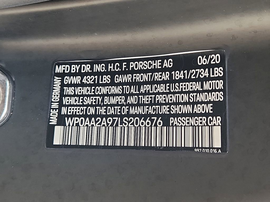 Certified 2020 Porsche 911 Carrera image 25