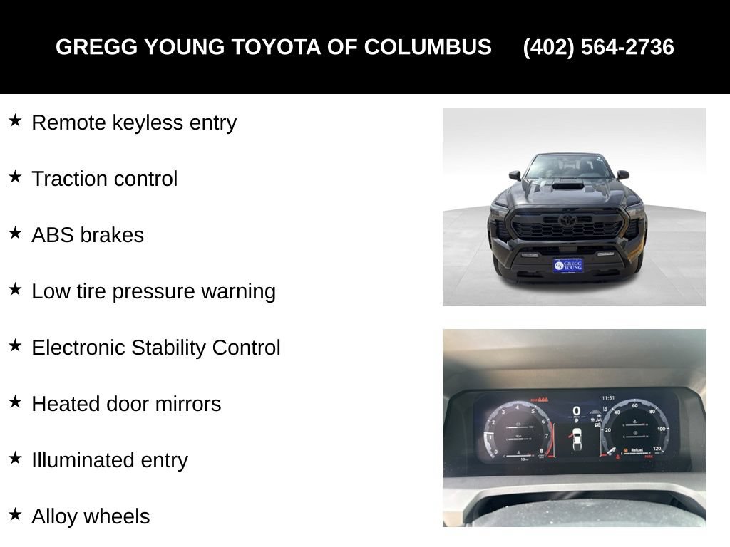 New 2026 Toyota Tacoma TRD Sport AWD/4WD image 6