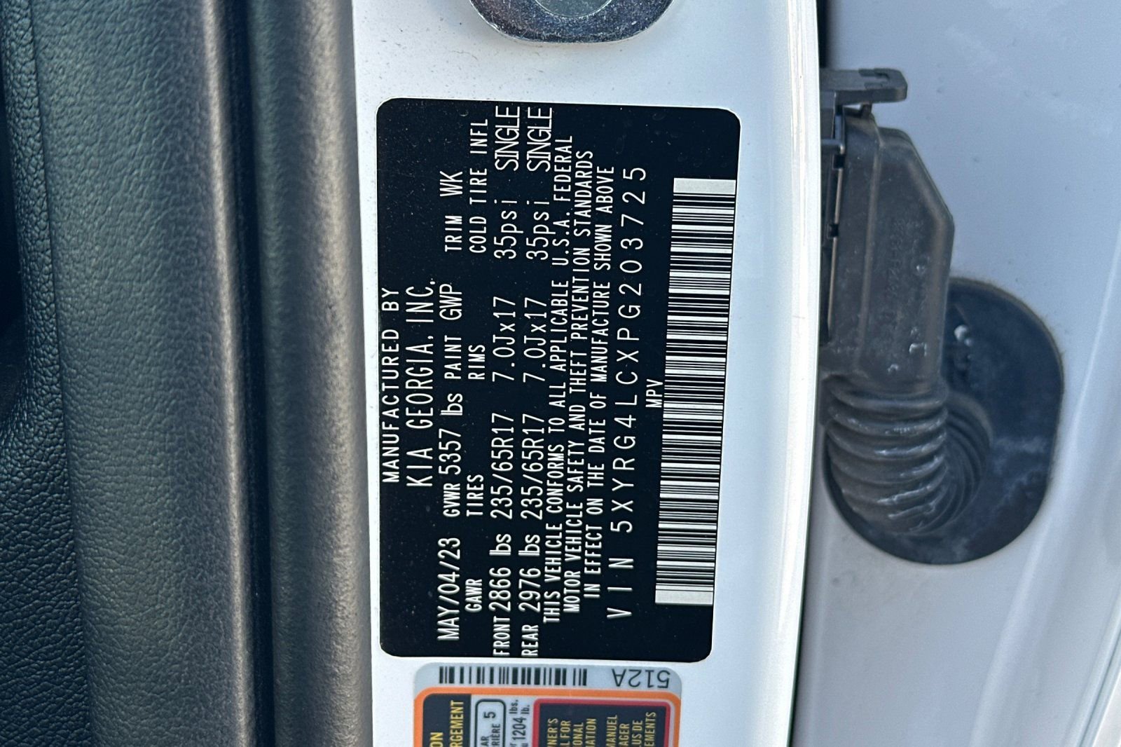 Used 2023 Kia Sorento LX image 33