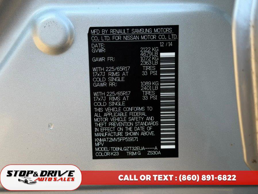 Used 2015 Nissan Rogue SV image 18