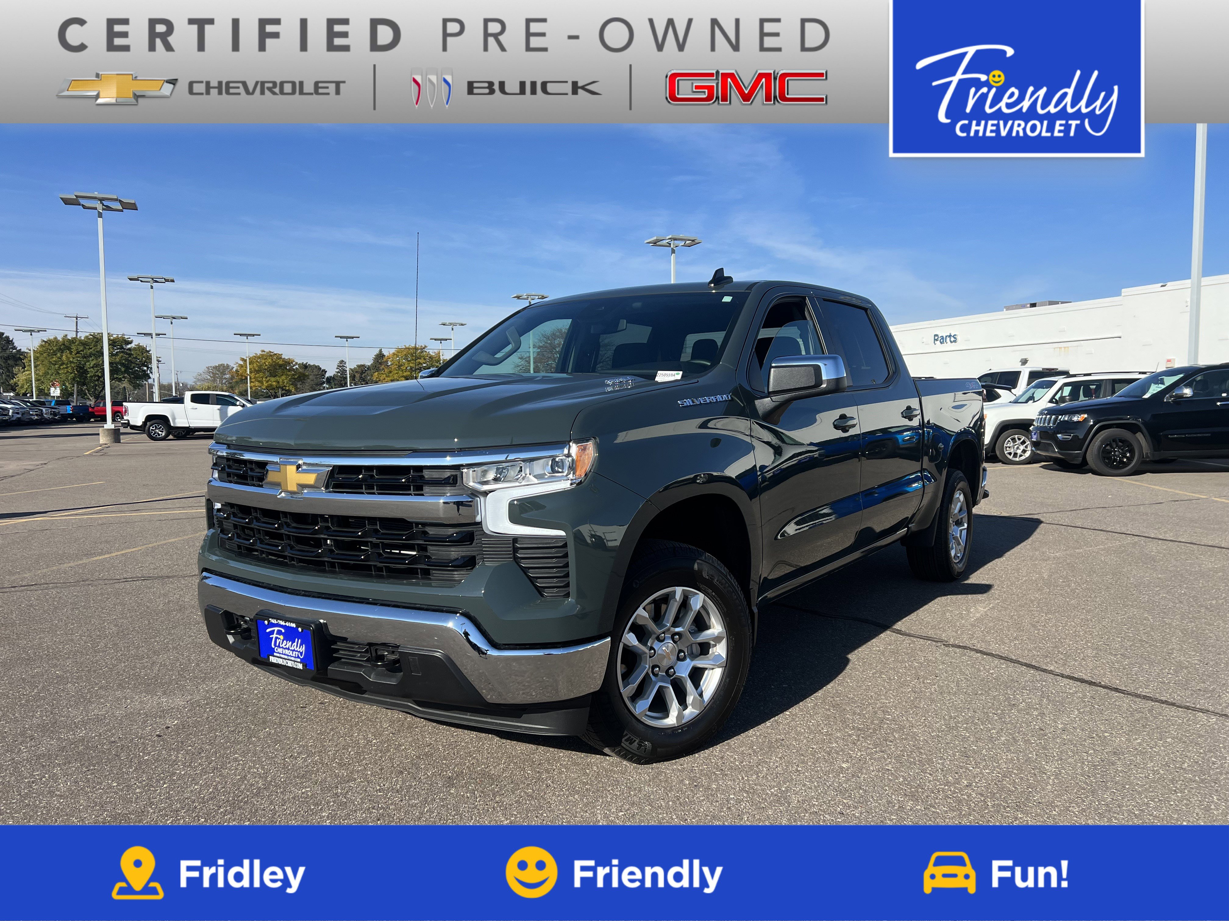 Certified 2025 Chevrolet Silverado 1500 LT