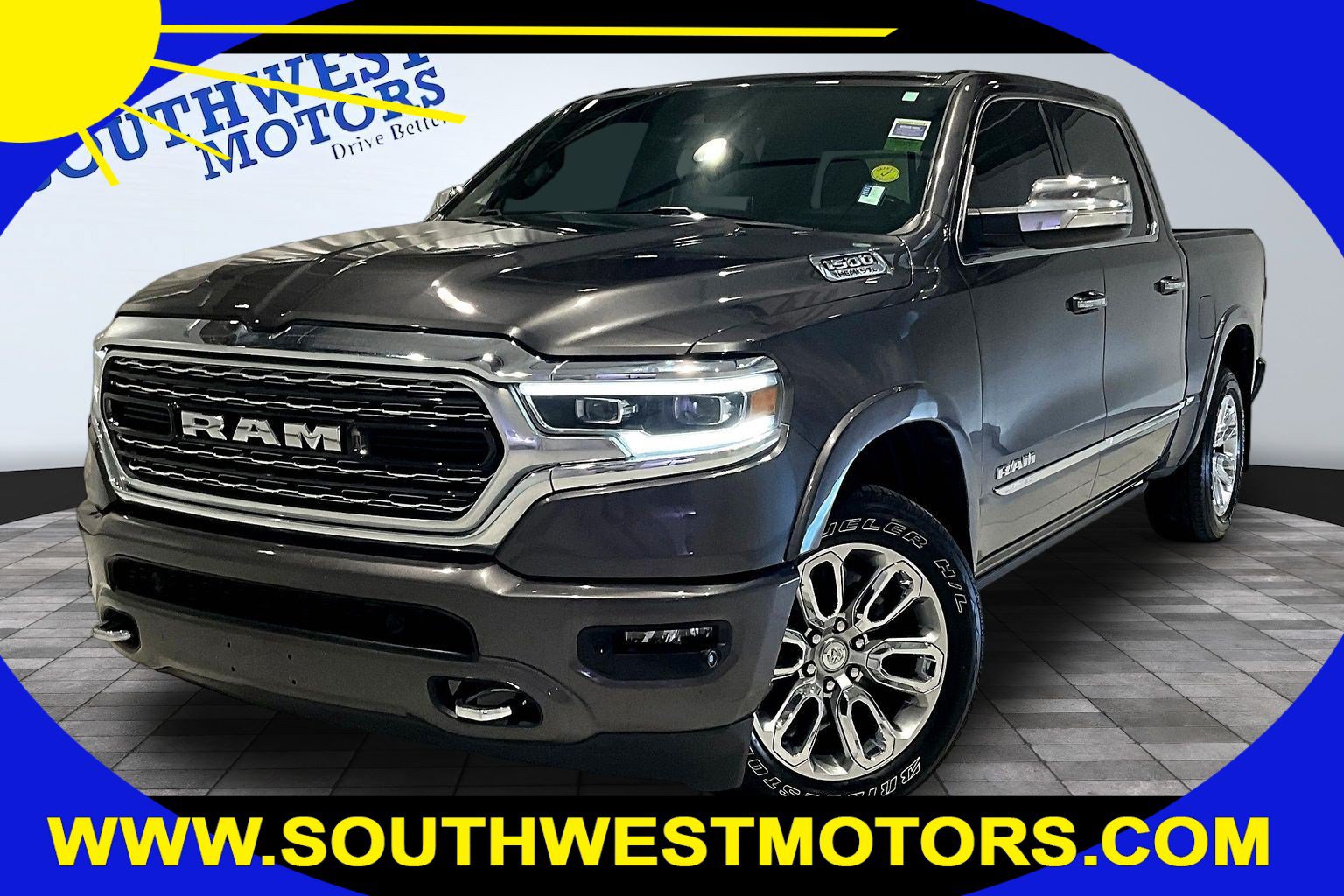 Used 2022 RAM 1500 Limited w/ Body Color Bumper Group