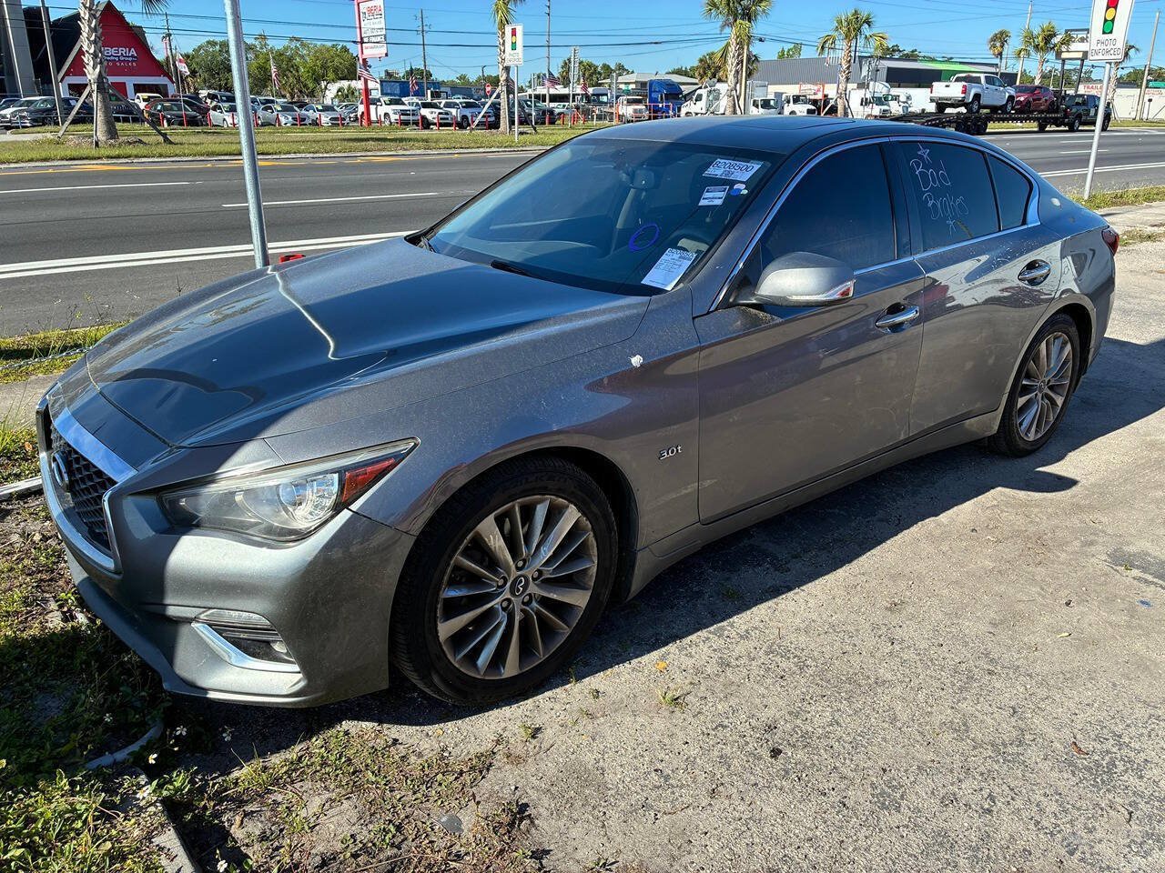 Used 2019 INFINITI Q50 Luxe w/ Cargo Package (L96) RWD image 7