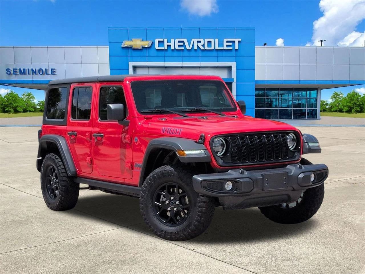 Used 2025 Jeep Wrangler Unlimited Sport S 4xe AWD/4WD image 1