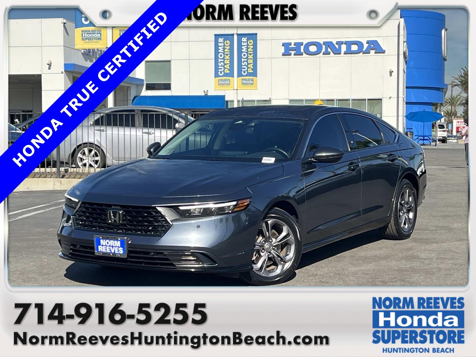 Certified 2025 Honda Accord EX-L image 1