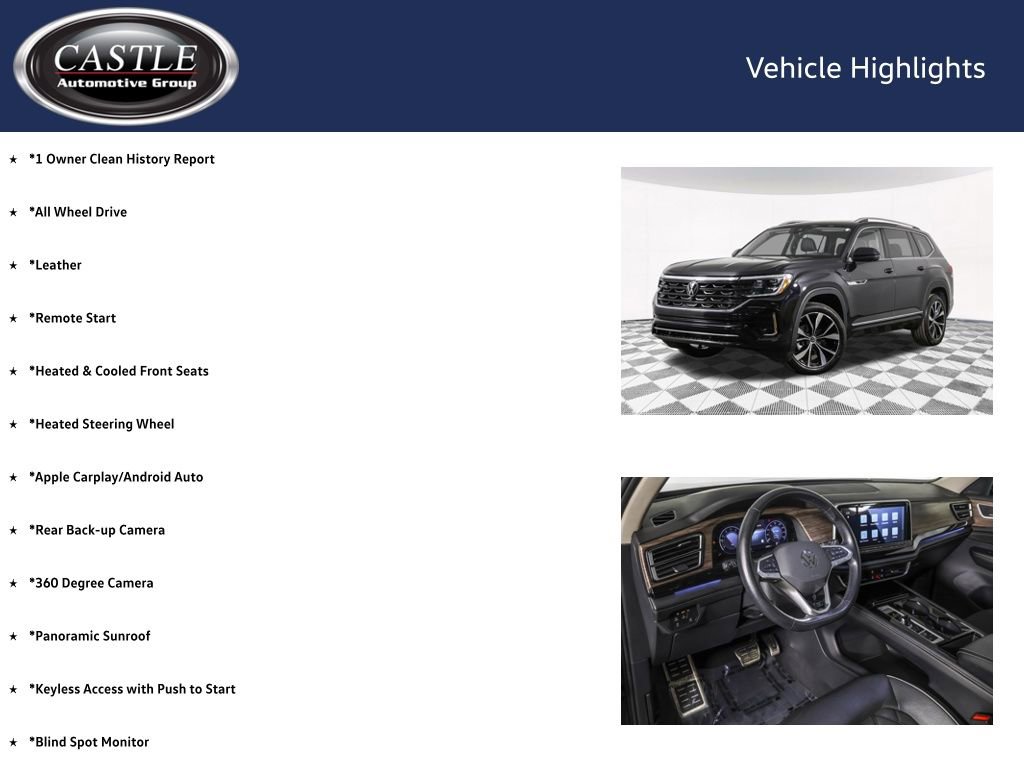 Used 2024 Volkswagen Atlas SEL Premium R-Line image 4