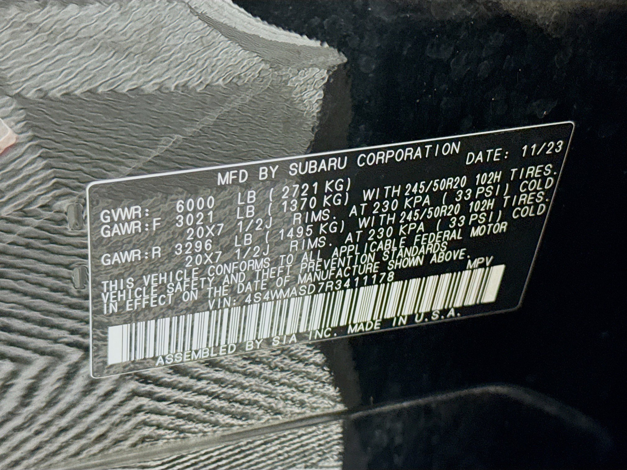 Used 2024 Subaru Ascent Limited AWD/4WD image 39