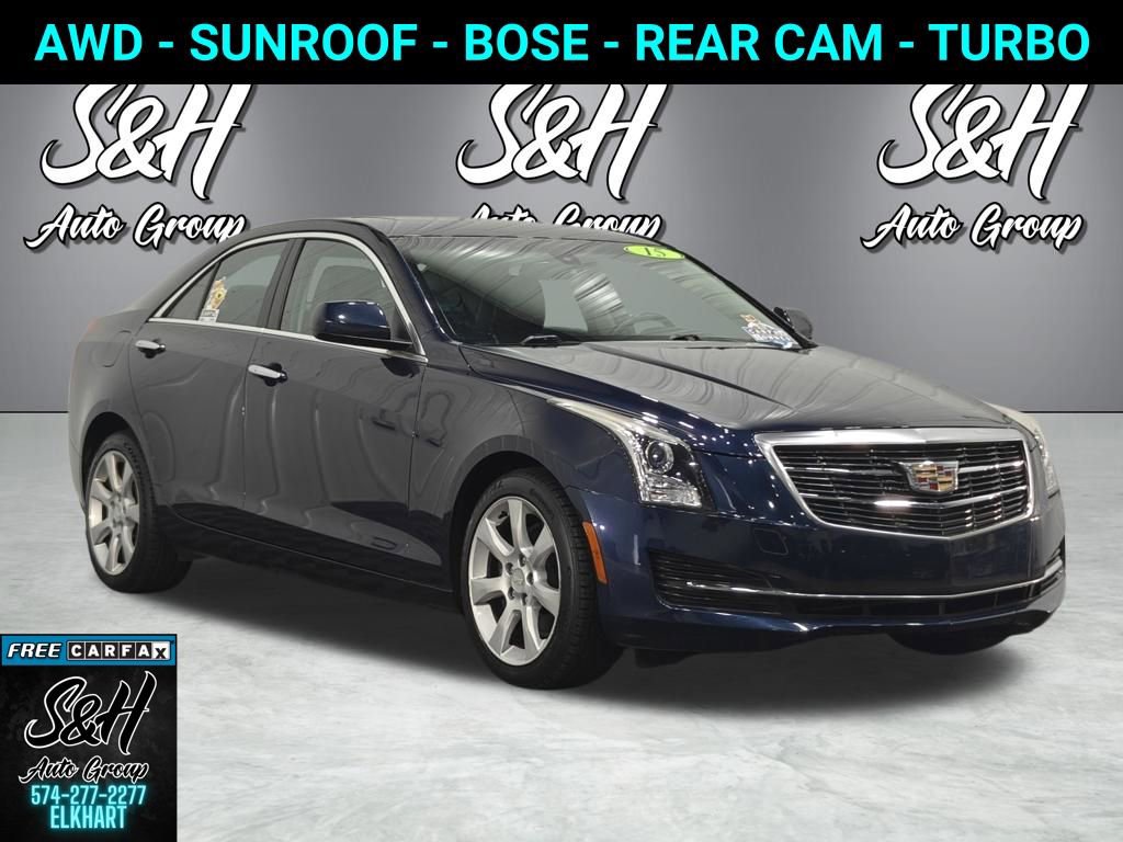 Used 2015 Cadillac ATS 2.0T AWD Sedan