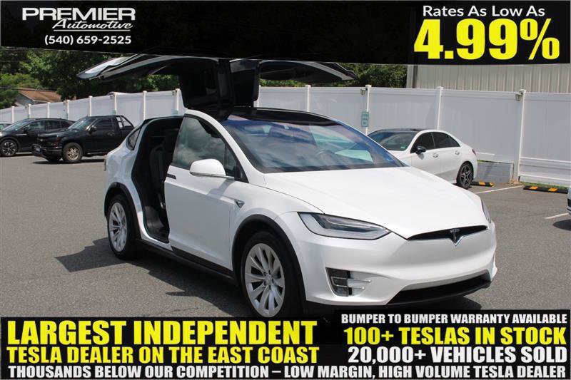 Used 2020 Tesla Model X Long Range AWD/4WD image 1