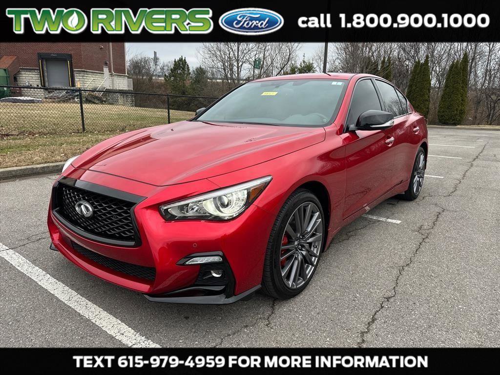 Used 2024 INFINITI Q50 Red Sport 400