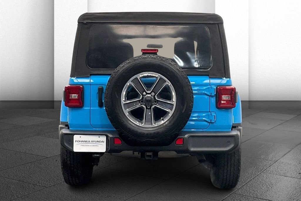 Used 2021 Jeep Wrangler Unlimited Sahara w/ Safety Group image 3