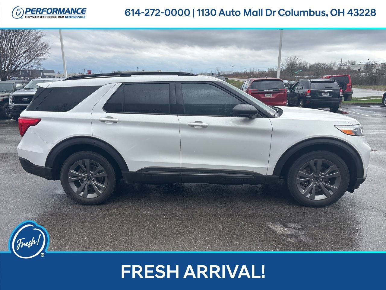 Used 2021 Ford Explorer XLT w/ XLT Sport Appearance Package image 3
