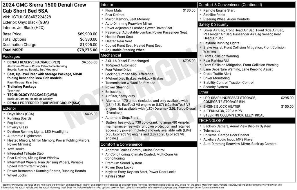 Used 2024 GMC Sierra 1500 Denali w/ Denali Reserve Package image 9