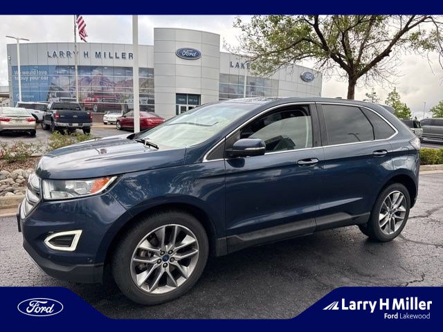 Used 2017 Ford Edge Titanium w/ Equipment Group 302A AWD/4WD video 1