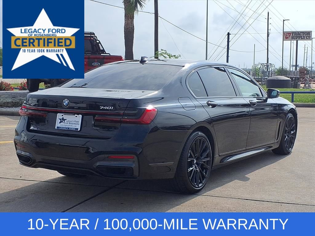 Used 2021 BMW 740i w/ M Sport Package RWD image 2