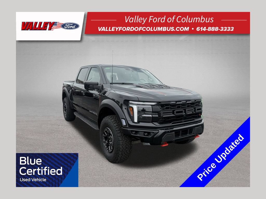 Certified 2025 Ford F150 Raptor w/ Equipment Group 803A Raptor R
