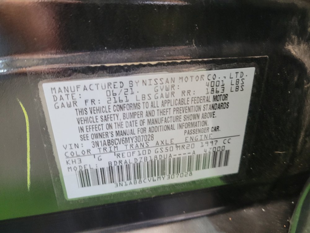 Used 2021 Nissan Sentra SV w/ Trunk Package FWD image 33