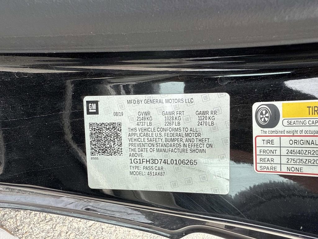 Used 2020 Chevrolet Camaro SS image 13