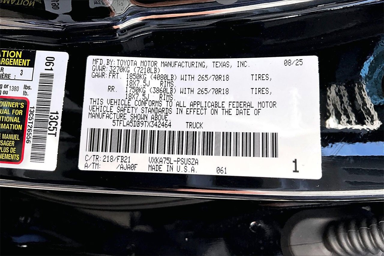 Used 2026 Toyota Tundra SR5 image 16