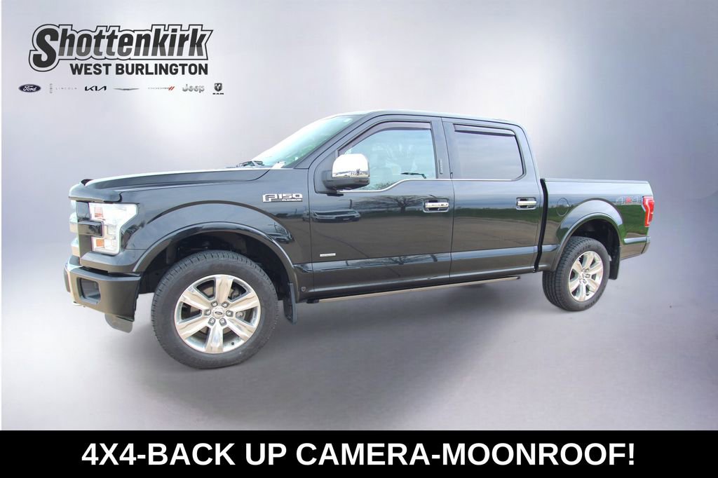 Used 2015 Ford F150 Platinum w/ Equipment Group 701A Luxury