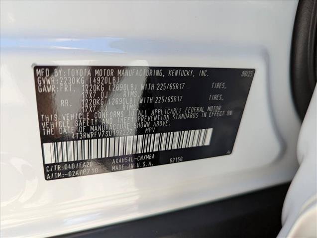 New 2025 Toyota RAV4 XLE w/ Convenience Package AWD/4WD image 17