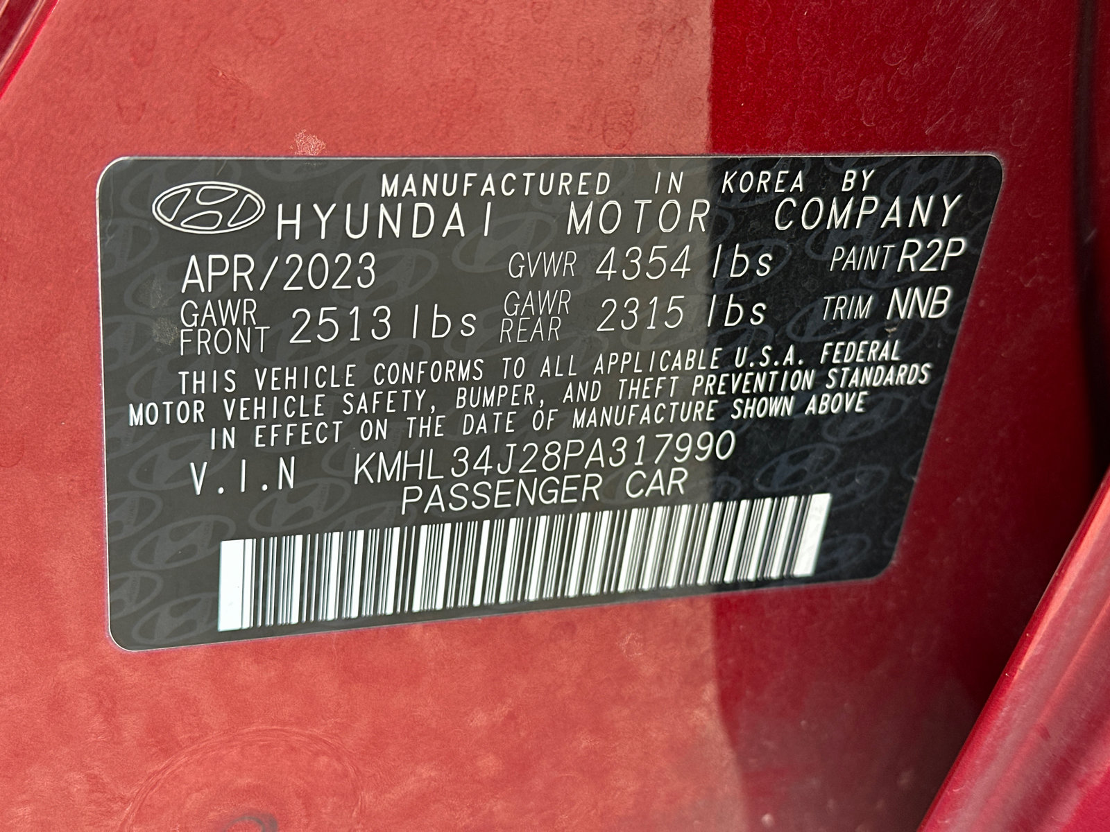 Used 2023 Hyundai Sonata Limited FWD image 31