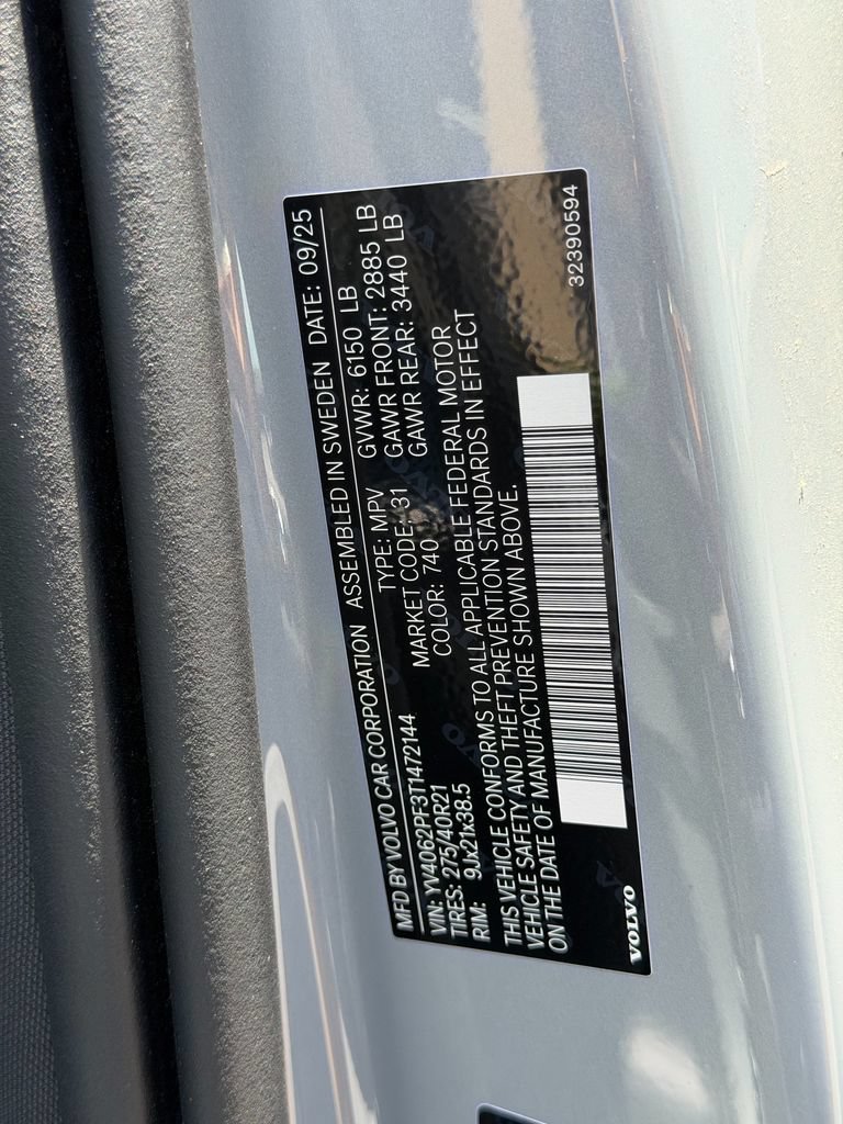 New 2026 Volvo XC90 B6 Ultra AWD/4WD image 35