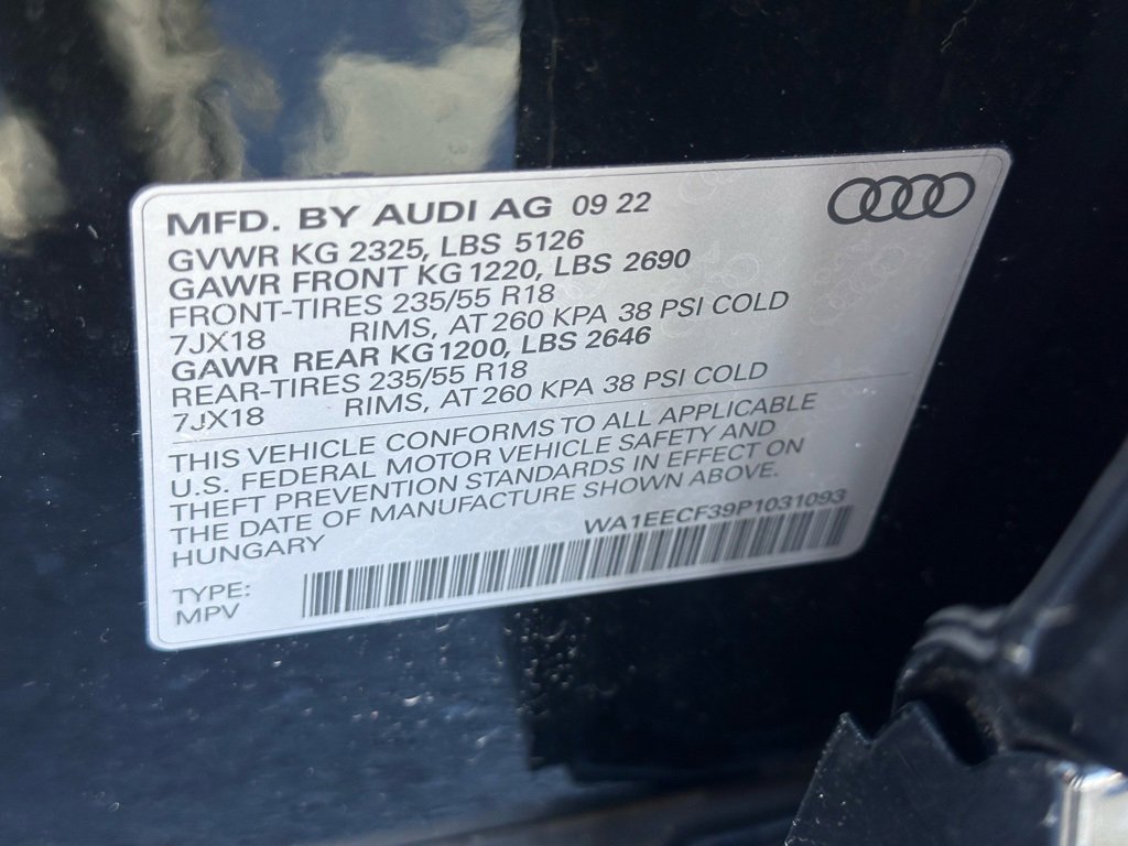 Used 2023 Audi Q3 2.0T Premium Plus w/ Premium Plus Package image 22