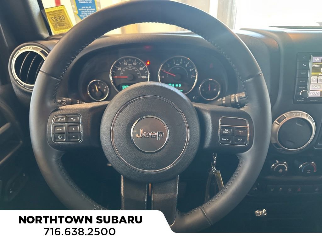 Used 2016 Jeep Wrangler Unlimited Sahara w/ Connectivity Group AWD/4WD image 6