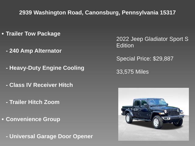 Used 2022 Jeep Gladiator Sport image 9