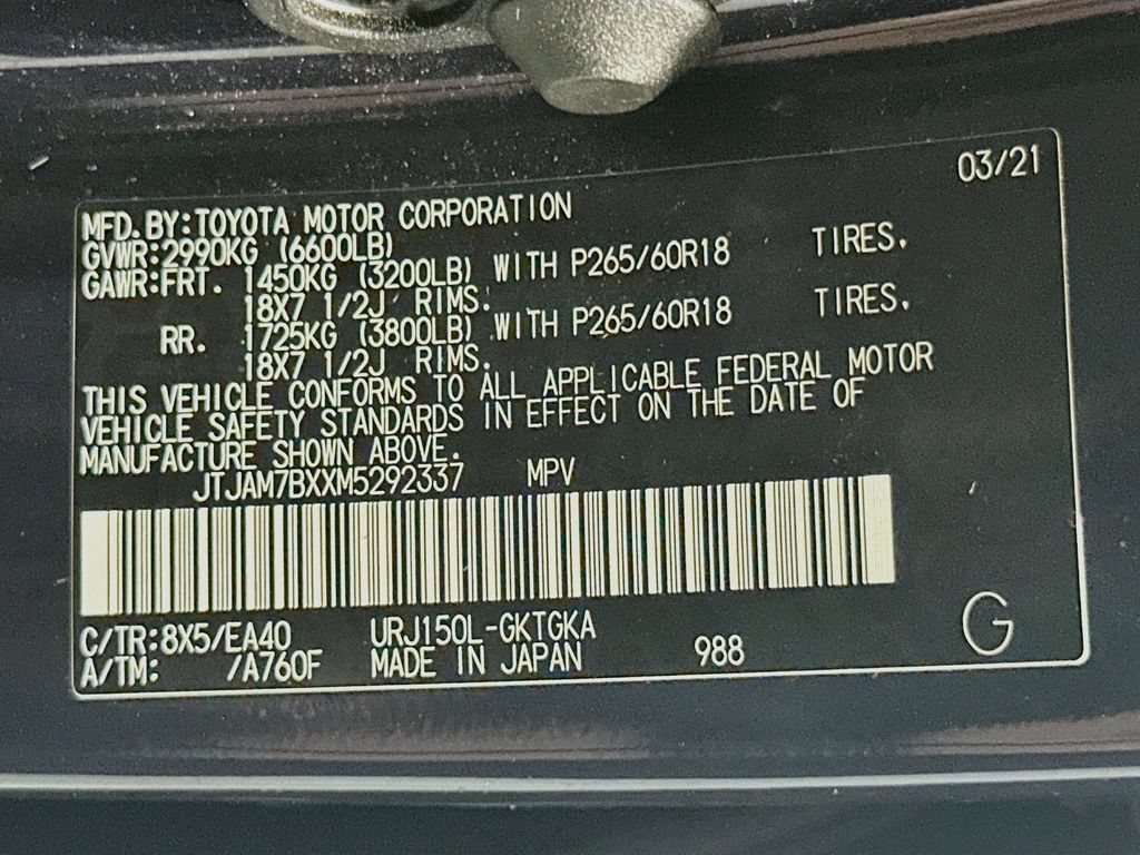 Used 2021 Lexus GX 460 Premium w/ Premium Package AWD/4WD image 33
