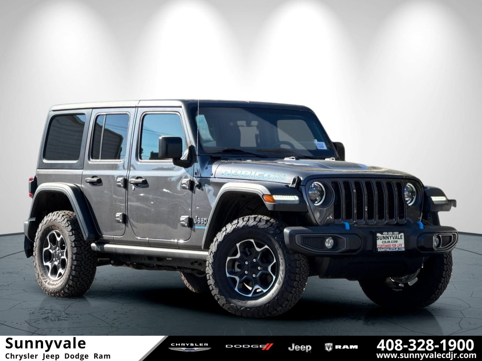 New 2023 Jeep Wrangler Unlimited Rubicon 4xe w/ Cold Weather Group image 1