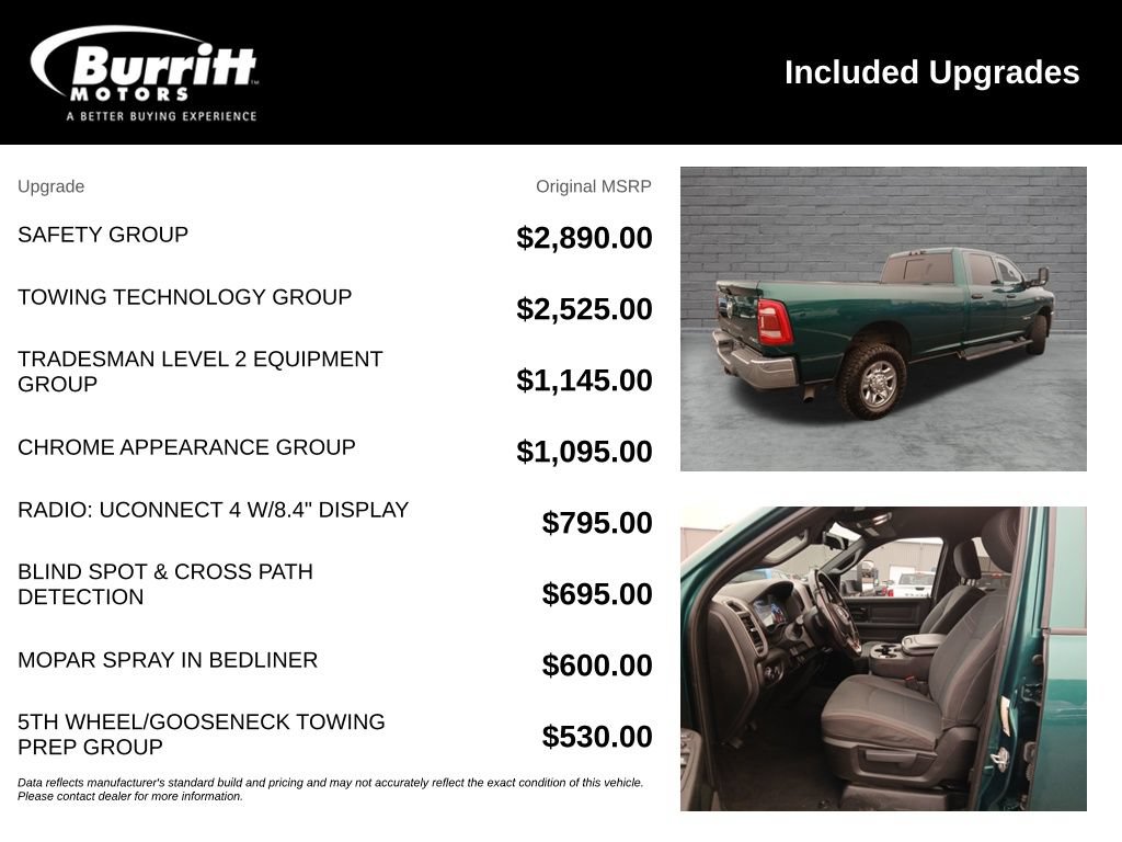 Used 2021 RAM 2500 Tradesman w/ Safety Group AWD/4WD image 6