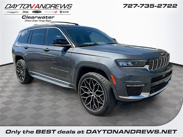 Certified 2023 Jeep Grand Cherokee L Summit w/ Luxury Tech Group V